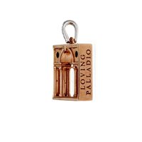 Anhänger Loving Palladio  3D in Rosègold Diamante 0.02 Ct 09R SERLIANA - 09R SERLIANA